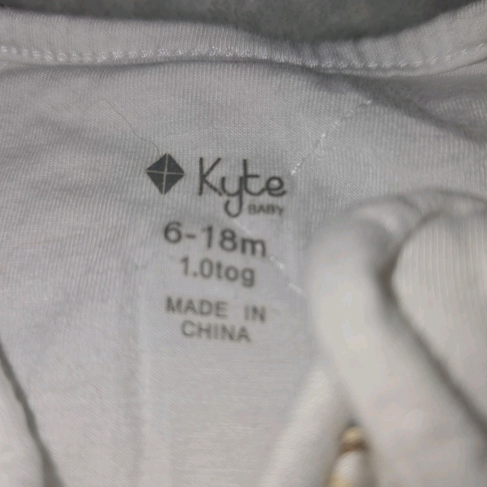 Kyte Baby Giraffe Print 6-18 Mo Sleep Sack 1.0 TOG Bamboo Rayon Sleep Bag - Picture 5 of 10